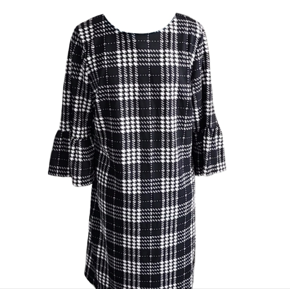 violet B houndstooth dress